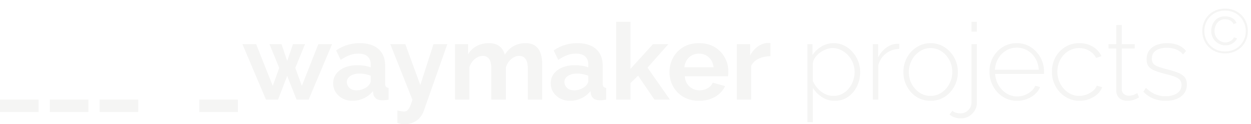 Waymaker Projects logo, positive version